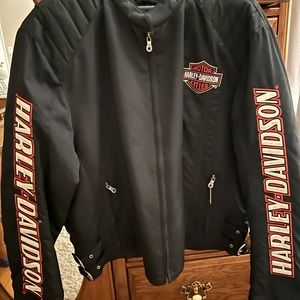 Harley Davidson Men’s lined nylon jacket